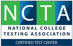 國家大學測試協會認證測試中心徽標
